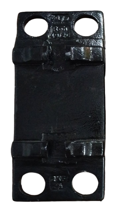 MMRDA project coated four-hole base plate