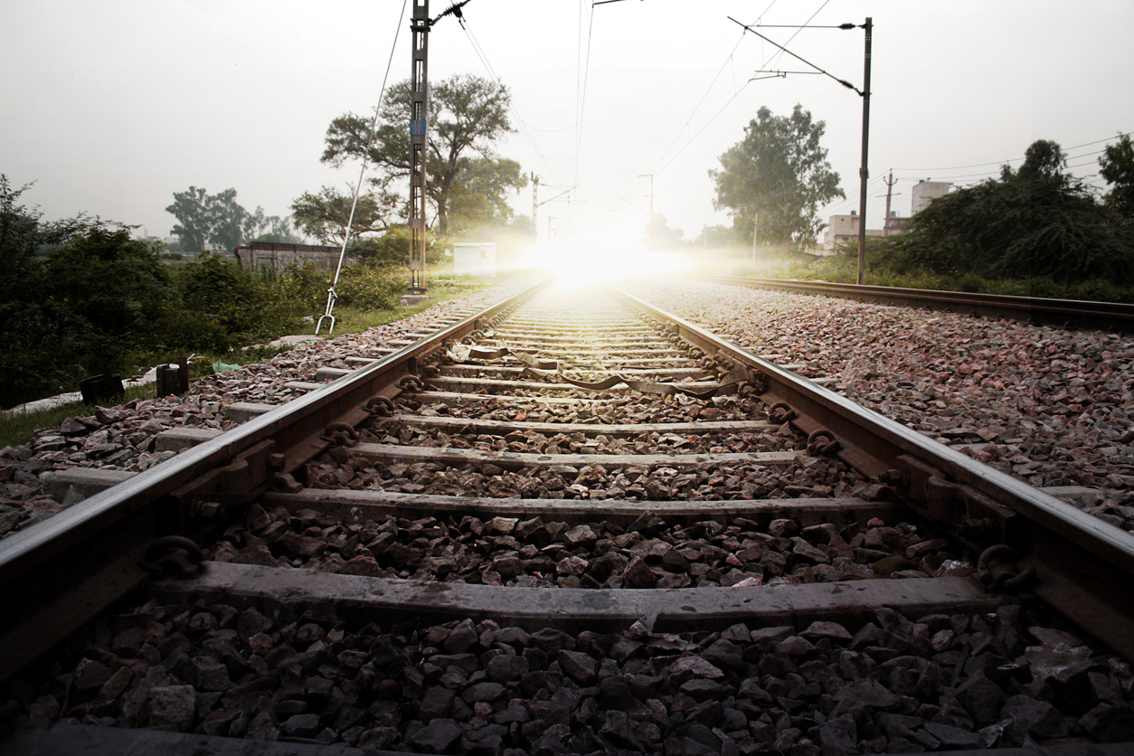 India's first high‑speed ballastless track rail corridor