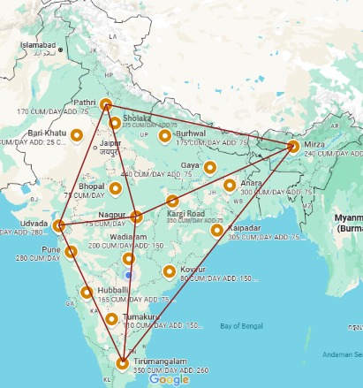 Precast Manufacturing Map across India