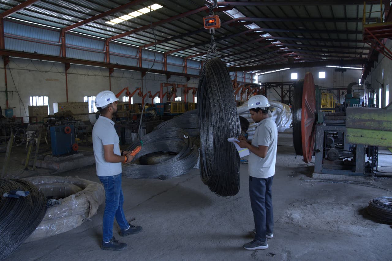 High tensile steel wire manufacturing facility